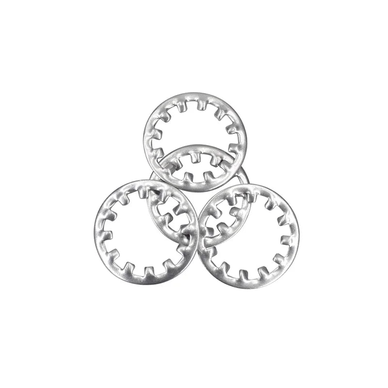 Round Flat Teeth Washer with Internal Teeth