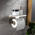Hot Selling Stainless Steel Hanging Toilet Roll Paper Holder with Phone Shelf