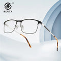 TOP Quality Alloy Eyeglasses Frames Women & Men Prescription Optical Frames OEM Custom Logo Trendy Geometric Design