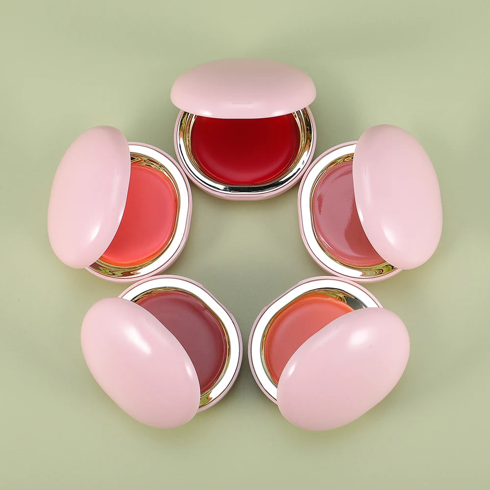 Wholesale 5 Colors Cream Blush Palette Long-Lasting Lace Balm Blush Is Waterproof Private Label Logo Cream Blush