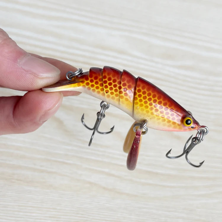 Top Grade Plastic Lure Bass Bait Fishing Lure 60mm 6g