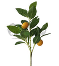 Hot Sale Real Touched Artificial Lemon Branch for Home Decoration