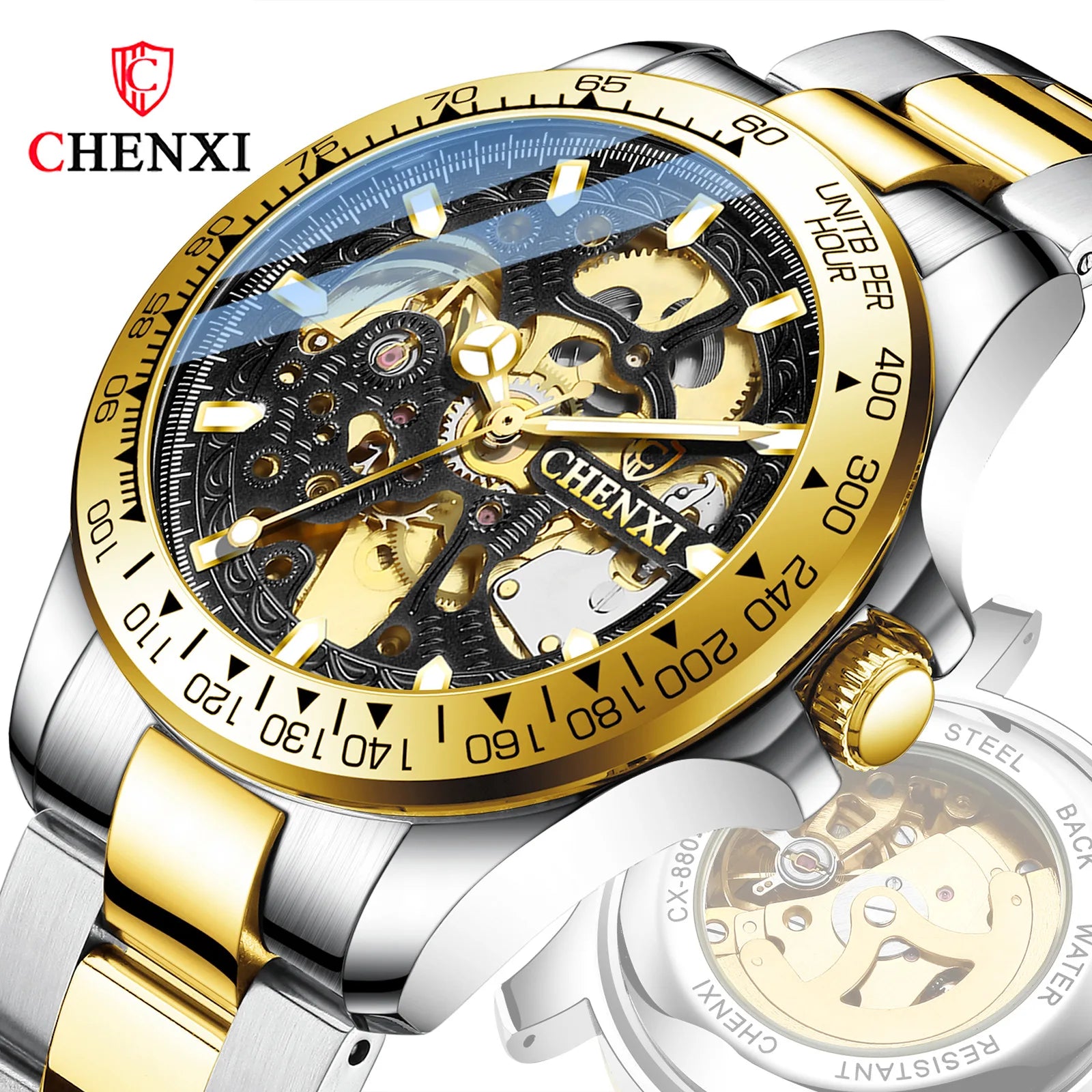 CHENXI 8808 Watch in Mechanical Watches Fashion Business Automatic Watches Men Wrist Classics New Dropshipping Montre Homme