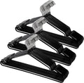 16-Inch Stainless Steel Wire Metal Hangers Non-Slip Hangers Closet Clothes Hangers