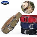 New Arrival Big Pet Dog Training Tactical Collar Reflective High Quality Lightweight Metal Buckle Dog Collar