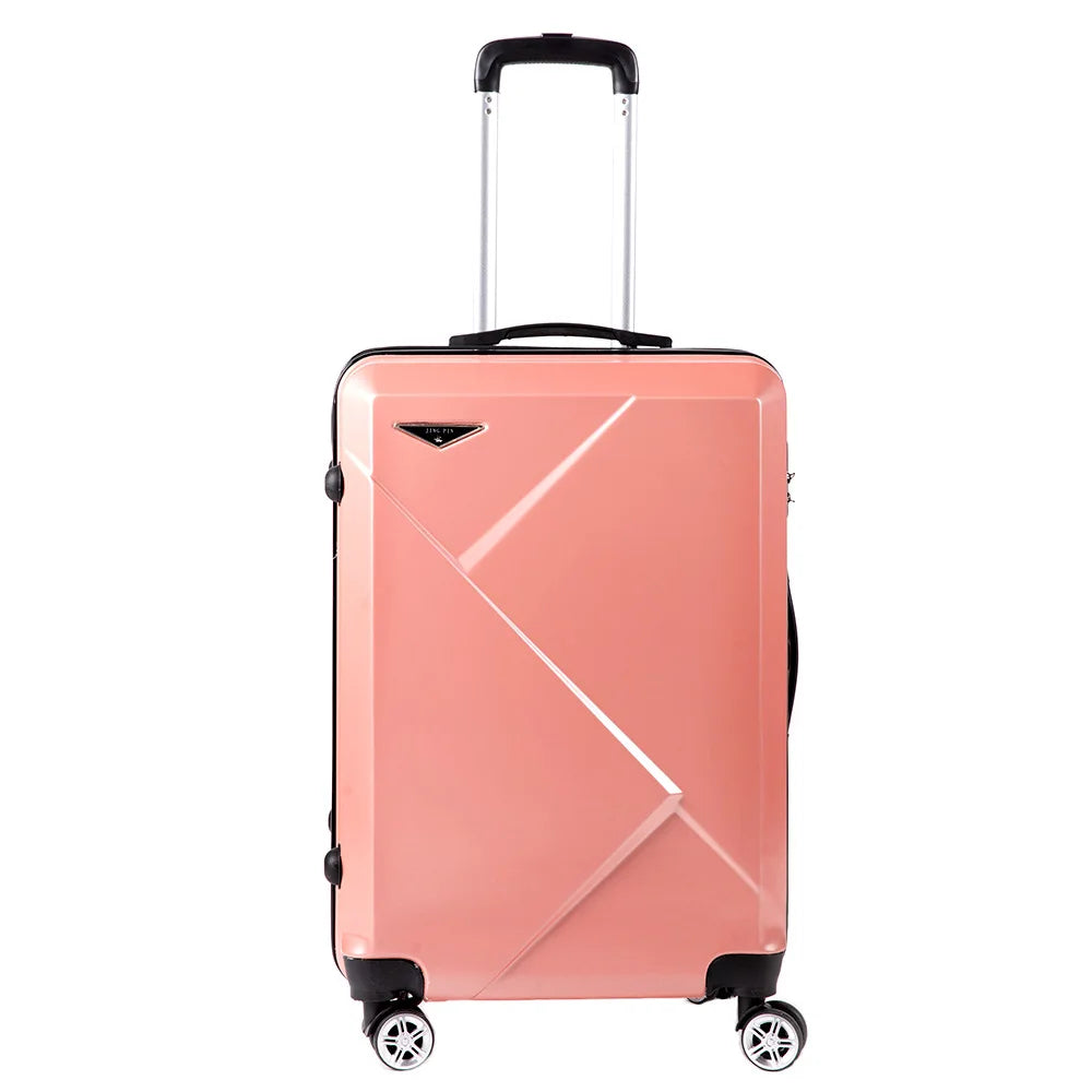 New Arrival 20''24/28 Inch ABS+PC Spinner Luggage Carry on Cabin Trolley with Wheels Travel Rolling Suitcase Bag