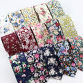 Floral Printed 6cm Neck Tie Cotton Women&Men Wedding Butterfly Dress Tuxedo Gift Bow Tie Accessory