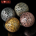 Udixi Hollow Gear Metal D100 100 Sides Spherical Dice Gambling Casino Rpg Dice