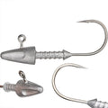 Wholesale 5Pcs Tapered Head Fishing Hook 3.5g/5g/7g/10g Sinker Soft Worm Hook for Saltwater/Freshwater New Fishing Tackle