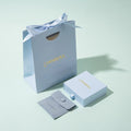 Lionwrapack Custom Logo Printed Paper Earring Necklace Gift Ring Packaging Boxes Jewelry Drawer Box Set