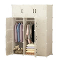 Hot Sale Household Portable DIY Clothes Foldable Cabinet Plastic Storage Wardrobe Cabinet Closet Organizer for Books Toys Towels