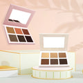 Wholesale Private Label Face Contour Choose Color Palette Makeup ODM Custom DIY Waterproof Velvet Bronze Powder Palette