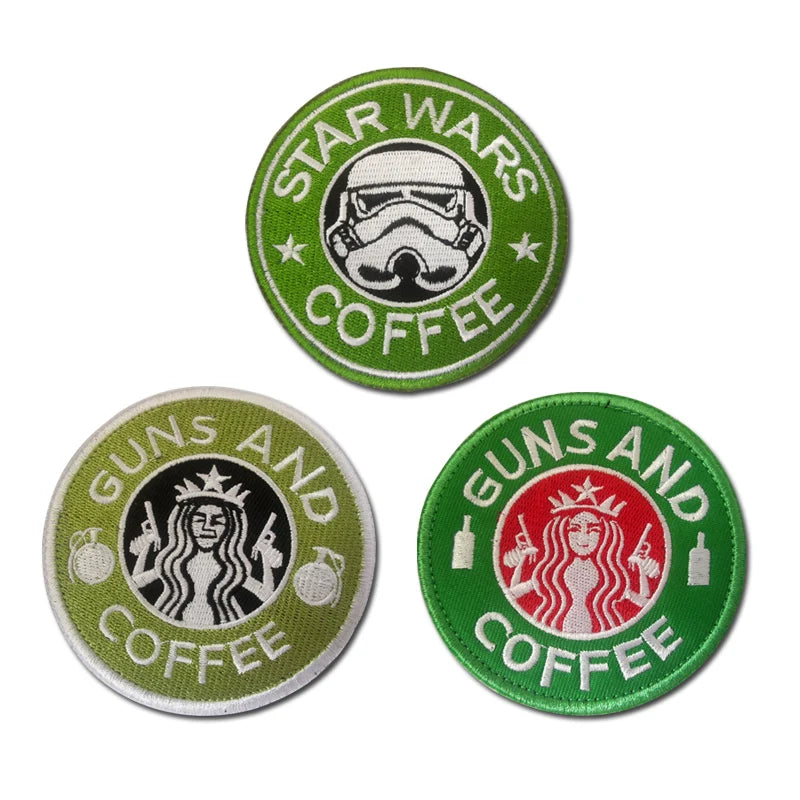 Embroidered Tactical Badge Patches Is Used for Clothing Tactical Vest