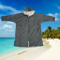 Windproof Wild Swim Parka Robe Sports Event Waterproof Parka Robe Jacket Adult Warm Parka