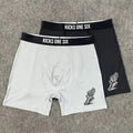 Hot Sale Custom Logo Boxers for Men Breathable Polyester White Mens Underwear Boxers Quick Dry Prints Boxer Briefs