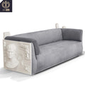 Modern Luxury Boca Sculpture Velvet Sofa New Design Art Furniture Deco for Villa Use