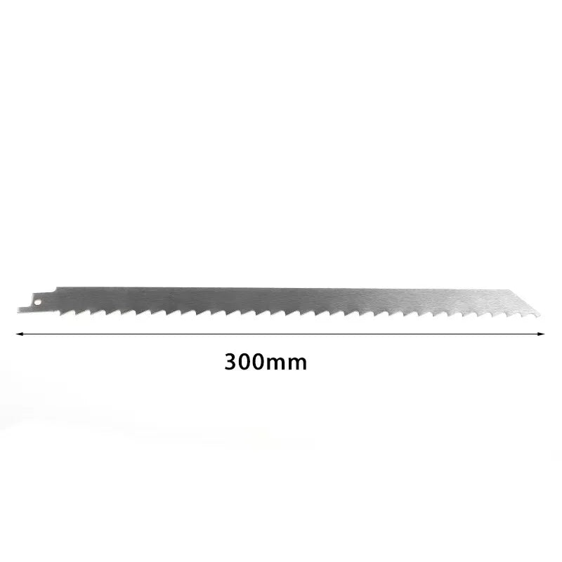 S1211K Industrial Grade 12-Inch 8.5mm TPI Hot Press Stainless Steel Reciprocating Sabre Saw Blades for Meat Cutting (OEM)