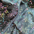 Custom Hi Vis Starry Sky Prints 4 Way Stretch Spandex rainbow Reflective Knitted Fabric for Fashion Leggings Clothing Garment MegaBDM