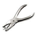 Single-Hole Ticket Checker Aperture Puncher 6mm 3mm Manual Silver Metal Punching Pliers Steel Assembly Paper Plastic Hole