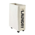 Multi-Functional 600D Oxford Cloth Collapsible Storage Baskets Laundry Basket Hamper With Wheels