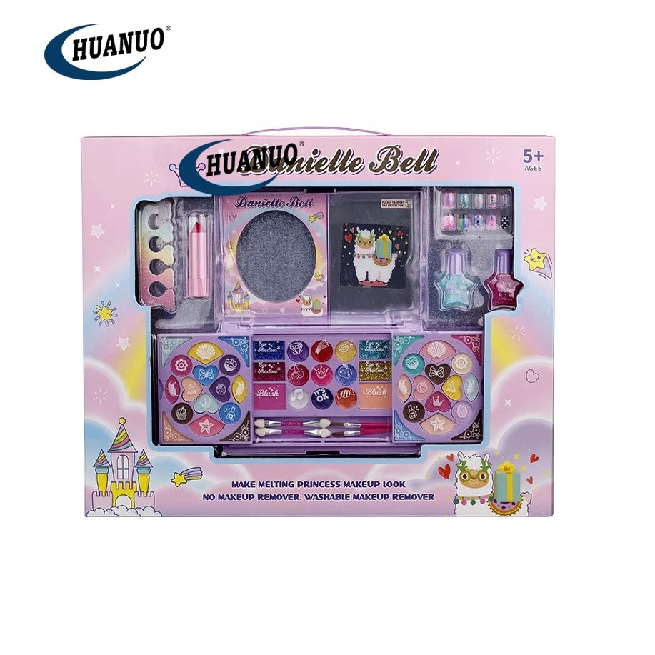 Girls Pretend Play Cosmetic Other Toy Princess Gift Set Cosmetic Kid Makeup Kit for Children