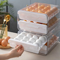 Custom Size for the Number of Layers Refrigerator Egg Storage Box Automatic Egg Storage Box 3 Layers Acrylic Egg Storage Box