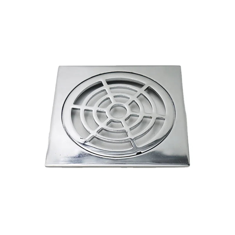 GUIDA 771019 Wholesale Square Zinc Alloy Silver Shower Floor Drain Cover