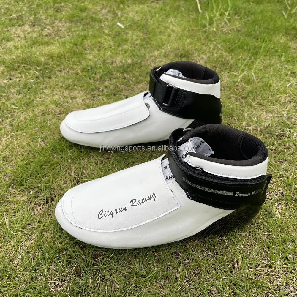 CT Custom Carbon Fiber Midsole & Outsole PU Upper All-Season Outdoor Inline Roller Speed Skate Boot