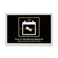 Pros 15 Inch Alarms Medication Reminders Digital Calendar Day Clock Non-Abbreviated Day Month Impaired Vision Memory Loss Clock
