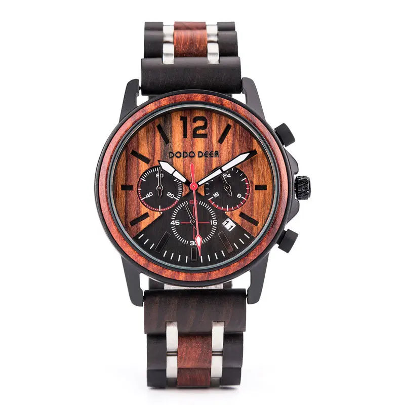 2025 New Arrival Wooden Watch Oem Vintage Designer Wood Watch Waterproof for Man