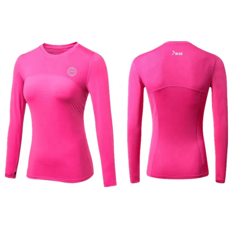 Premium Bjj Swimming Women Long Sleeve Womens Rashguard Swimsuit Surfing Rash Guard
