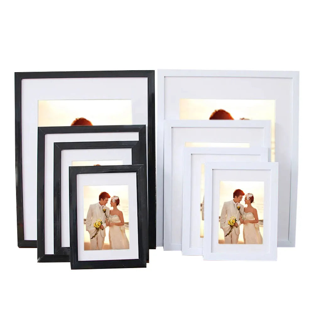 Custom Eco-friendly Plastic/MDF Iron Frame Digital Printing Photo/Painting Wedding Mirror Frame Different Sizes Hanging/Wall