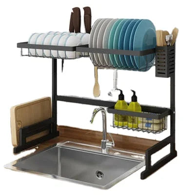 Sink Drainer Shelf Dish Drying Rack Over for Kitchen Drying Rack Organizer Supplies Storage Counter Shelf