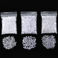 YuenZ 200pcs/bag Rubber Earring Back Silicone Blocked Caps Earrings Back Stoppers for DIY Parts Jewelry Findings Making V122