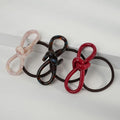 WJia French Thickened butterfly Ligated Hair Band Head Rope Japanese and Korean Acetate Ponytail Hair Rope High-grade Hair Band