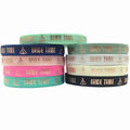 100Y 5/8" Bride Tribe Teepee Print Fold Over Elastic Rose Gold Foil Elastic for Wedding Gift DIY Hair Ties Bracelet Wristband
