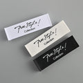 Wholesale Fashion Black White Beige Neck Custom logo Pattern Design Own logo Print Labels