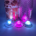 STARSHINING OEM Custom Vodka LED Luminous champagne Bottle Light Coaster Sticker for Nightclub Party