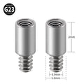 Wholesale G23 Titanium Extension Bar Labret Tongue Dermal Barbell Belly Ring Earring Extend Rods Body Piercing Wedding