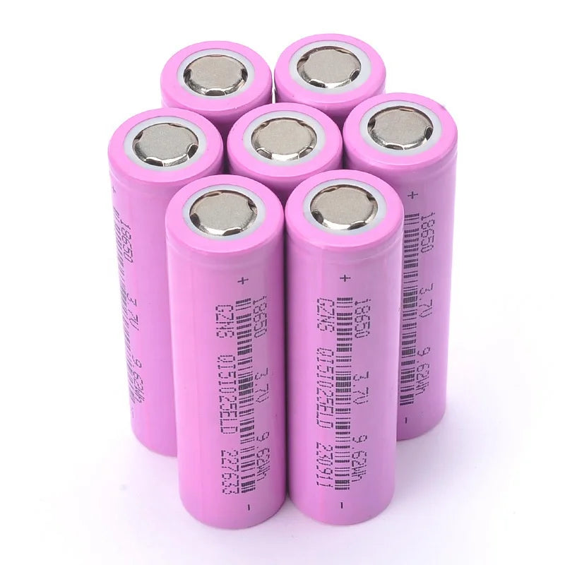 Whosale Cell 3.7v Lithium Battery 18650 Cylindrical Battery Rechargeable 800 1200 1500 2000 2200 2600 3000 3300 4000Mah
