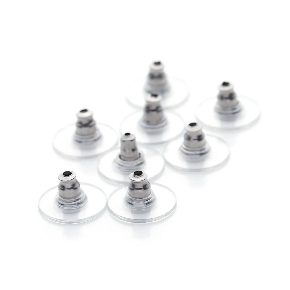 Wholesale Stainless Steel Barrel Bullet Style Earring Backs Post Bullet Stopper Post Ear Nuts Bullet Earring Earplugs