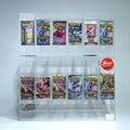SHP Clear Acrylic Stacked Pokemon Cards Booster Pack Dispenser 6slot TCG MTG Trading Card Booster Packs Dispenser Display