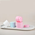 Silk Printing logo PP Matte Cream Container 5g 15g 20g 30g 50g Round  Pot Plastic Cosmetic Jars