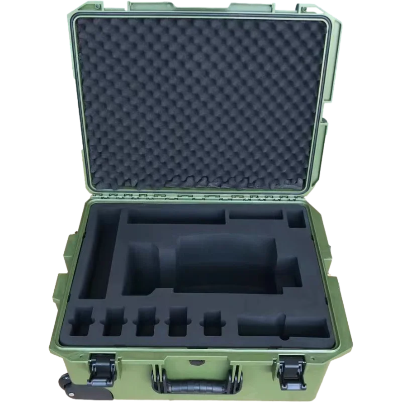 Waterproof IP67 Large Shockproof Trolley Rolling Hard Plastic Equipment Case