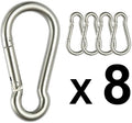 Hot Sale Bag Hardware Snap Cargo Straps Metal Latch Rotating Carabiner Hook MegaBDM