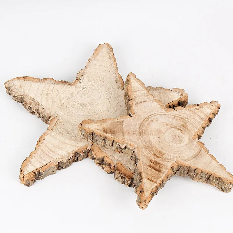 Wood Slices Through-Carved for Wedding Centerpieces Wooden Trivets DIY Crafts-Hunan Origin Guan Sen Brand