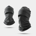 Custom logo Cycling Warmer Neck Cover Ski Mask Men Winter Sports Beanie Hats Scarf Set