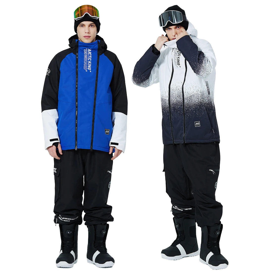 Unisex Winter Ski Jacket and Pants Men Women Windproof Waterproof Outdoor Sport Wear Snowboard Suit Mountain Set for Couples