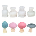 Early Riser Mushrooms Candle Mold Morel Mushrooms Silicone Mold Garden Ornaments Scented Candle Home Decor Plant Mouldings