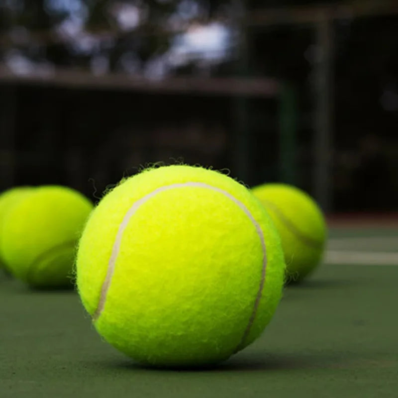 Custom Brand logo Factory Direct Wool Rubber Eco-Friendly High Elastic Resistant Professional Game Tennis Training Balls
